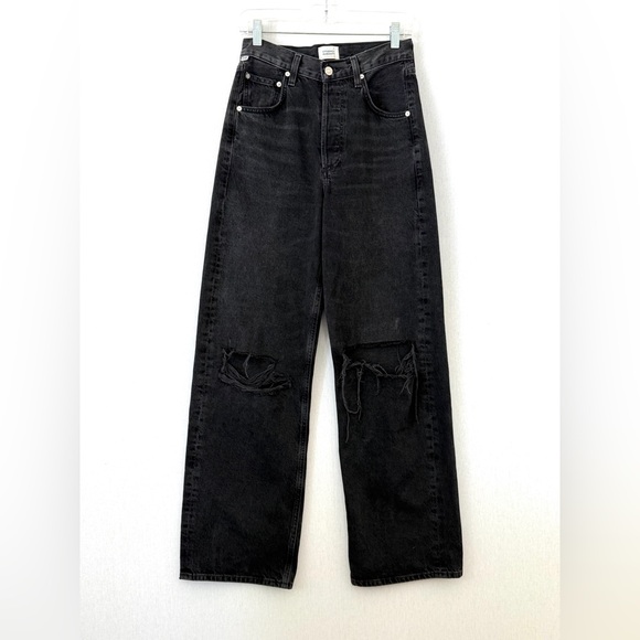 Citizens of Humanity Destructed Ayla Wide Leg Jean from  Aritzia - Picture 4 of 15